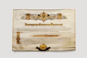 Orden vom Goldenen Vlies: Das österreichische Goldene Vlies - Diplôme d