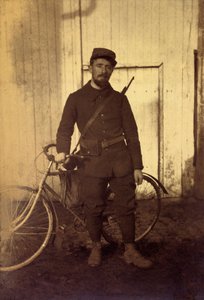 Fotografie aus einem persönlichen Album eines Infanterieleutnants während der ersten Monate des Ersten Weltkriegs