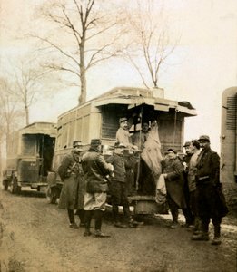Fotografie aus einem persönlichen Album eines Infanterieleutnants während der ersten Monate des Ersten Weltkriegs