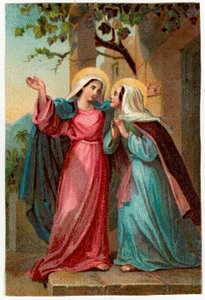 Fromme Bild: Der Besuch Marias bei Elisabeth
