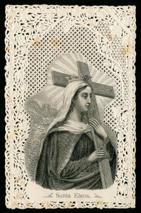 Fromme Bild: St. Helena, Mutter von Konstantin dem Großen von Anonymous Anonymous
