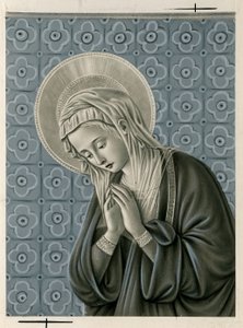 Frommes Bild: Jungfrau Maria von Anonymous Anonymous