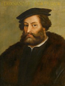 Porträt von Hernán Cortés