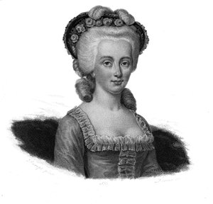 Porträt der Vicomtesse Dumoulin Claudine Apolline Aubert-d