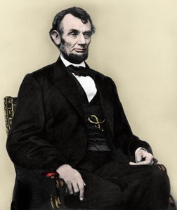 Porträt von Abraham Lincoln (1809-1865), 16. Präsident der Vereinigten Staaten von Amerika von Anonymous Anonymous