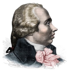 Porträt von Adrien-Marie Legendre (1752-1833) französischer Mathematiker - Porträt von Adrien Marie Legendre, französischer Mathematiker (1752-1833) - Gravur in „Histoire des Girondins“ von Alphonse de Lamartine (1790-1869) 1865-1866 - Private Sammlung von Anonymous Anonymous