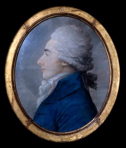 Porträt von Alexander Graf von Lameth (1760-1829), französischer General und Politiker während der Französischen Revolution, Bruder von Charles und Theodore. Anonymes Gemälde des 18. Jahrhunderts