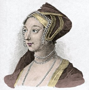 Porträt von Anne Boleyn (Anna oder Ann Bolin und Anne Bullen