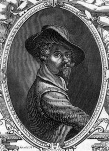 Porträt von Annibale Carracci (Annibal Carrache).
