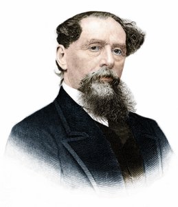 Porträt von Charles Dickens (1812-1870), englischer Schriftsteller von Anonymous Anonymous