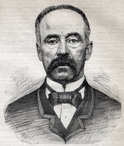 Porträt von Charles Moore (1820-1905), britischer Botaniker schottischer Herkunft. In „Le Petit Parisien“ 1893