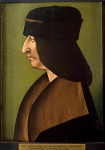 Porträt von Karl VIII. von Frankreich von Anonymous Anonymous