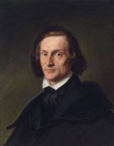 Porträt von Franz Liszt (1811-1886)