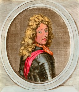 Porträt von Frederic Armand von Schomberg, bekannt als Marschall von Schomberg (1615-1690), Generalstabschef, der 1688 den Prinzen und Premierminister von Holland Wilhelm von Oranien während der Glorreichen Revolution installierte