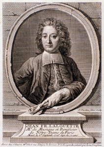 Porträt von Jean Francois Lalouette (1651-1728), englischer Komponist und Direktor von Anonymous Anonymous