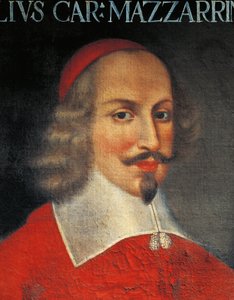 Porträt von Jules Mazarin, geboren Giulio Raimondo Mazzarino (Pescina)
