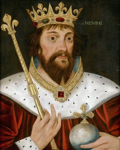 Porträt von König Heinrich I. von England von Anonymous Anonymous