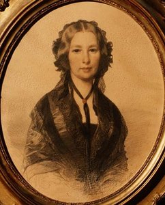 Porträt von Lili Cartwright (1805-1902)
