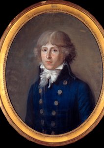Porträt von Louis Antoine de Saint Just (1767-1794), Politiker
