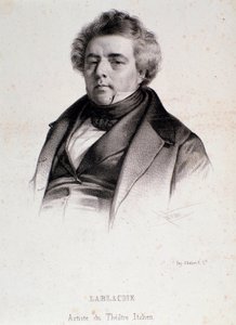 Porträt von Luigi Lablache (1794-1858), italienischer und französischer Opernsänger