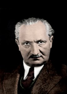 Porträt von Martin Heidegger (1889-1976), deutscher Philosoph