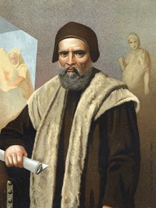 Porträt von Michelangelo Buonarroti, genannt Michelangelo