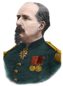 Porträt von Pierre Philippe Denfert Rochereau (1823-1878), französischer Oberst.