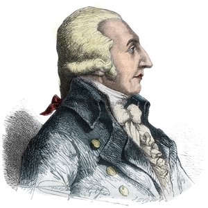 Porträt von Pierre Roger Ducos (1747-1816), französischer Politiker - Gravur in „Geschichte der Girondisten“ von Alphonse de Lamartine von Anonymous Anonymous