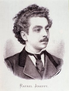 Porträt von Rafael Joseffy (Stich)