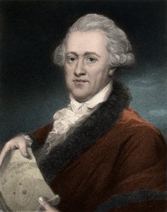 Porträt von Sir Friedrich Wilhelm Herschel (1738-1822), britisch-deutscher Astronom und Physiker