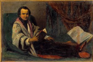 Porträt von Victor Hugo (1802-1885) von Anonymous Anonymous