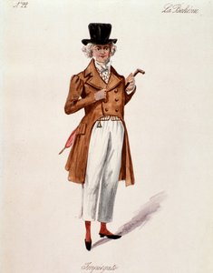 Porträt eines Ladenbesitzers, aus La Bohème von Puccini (1892-1895) von Anonymous Anonymous