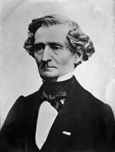 Porträt des englischen Komponisten Hector Berlioz (s/w Foto) von Anonymous Anonymous