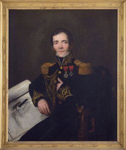 Porträt des Admirals Anne Chretien Louis de Hell
