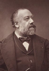 Porträt des Chansonniers Gustave Nadaud (1820-1893) von Anonymous Anonymous
