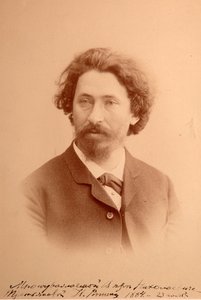 Porträt des Künstlers Ilya Iefimovitch Repin (1844-1930) von Anonymous Anonymous