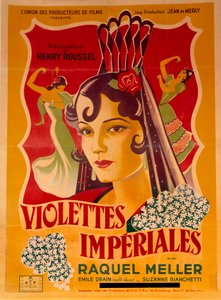 Plakat für den Film „Violettes imperiales“ von Henry Roussel von Anonymous Anonymous