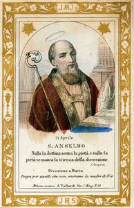 Heiliger Anselm von Anonymous Anonymous
