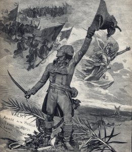 Statue von General Francois Christophe Kellerman (1735-1820), französischer General, Sieger der Schlacht von Valmy (20. September 1792): 