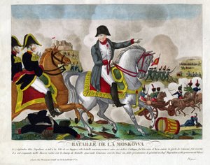 Die Schlacht von Borodino am 26. August