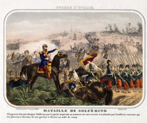 Die Schlacht von Solferino (24. Juni 1859) von Anonymous Anonymous