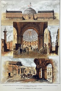 Die Pariser Börse von Deroy, Gravur von 1887 in „Paris-Illustrous Newspaper Weekly“. von Anonymous Anonymous
