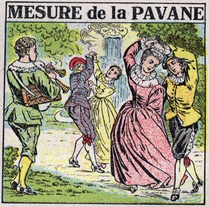 Die Kunst der Klänge: das Messen der Pavane (Tanz). von Anonymous Anonymous
