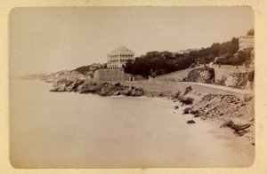 Die Stadt Marseille und ihre Umgebung um 1885-1890: Die Corniche-Straße, Private Sammlung von Anonymous Anonymous