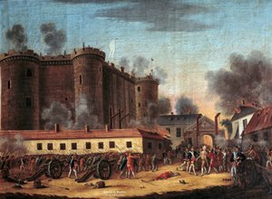 Die Einnahme der Bastille am 14. Juli 1789 und die Verhaftung von Monsieur de Launay