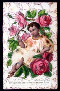 Um die Blumen des Gartens Jesu zu verdienen, muss man ihre Dornen akzeptieren (Anfang des 20. Jahrhunderts)