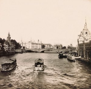 Weltausstellung 1900 in Paris: Die Brücke von Alma von Anonymous Anonymous