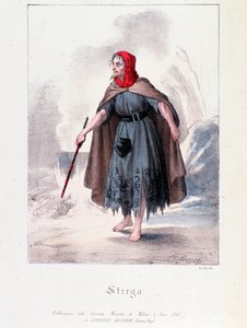Hexencharakter in Macbeth, Oper von Giuseppe Verdi von Anonymous Anonymous