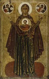 Unsere Liebe Frau von der Großen Panagia Orante, frühes 13. Jahrhundert