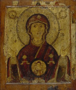 Unsere Liebe Frau vom Zeichen von Anonymous Russian icon painter